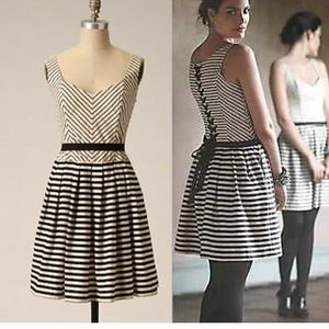 Anthropologie monochromatic dress